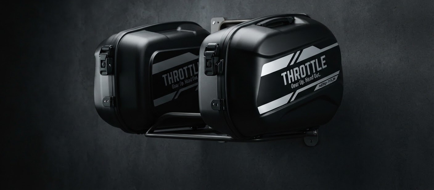 Hard-Shell Panniers — product photo