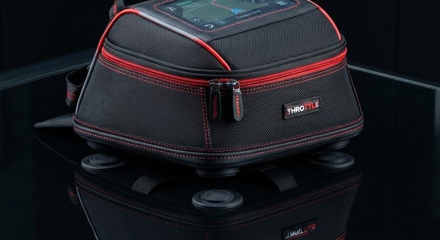 Magnetic Tank Bag — detail view
